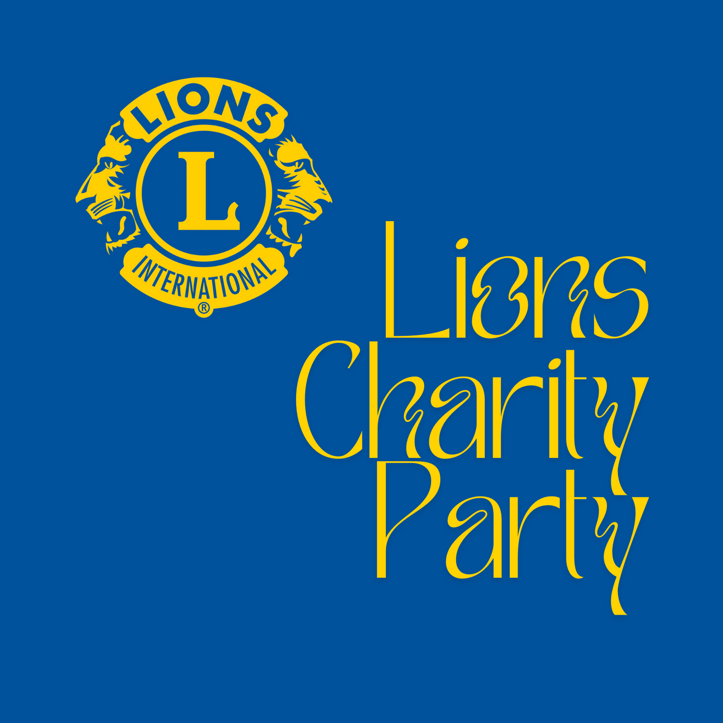 Lions Charity Party | by PEAK®